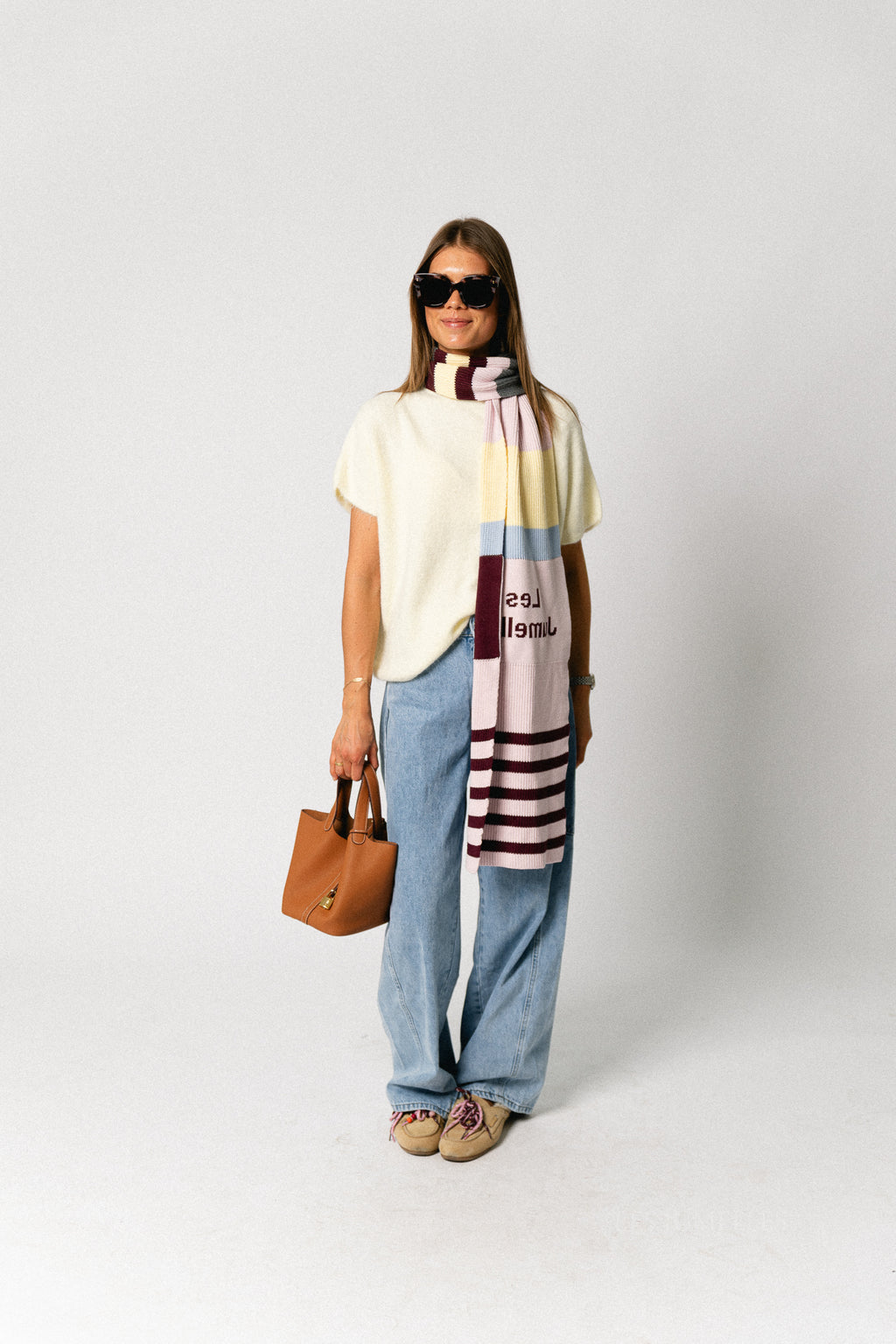 Les Jumelles scarf multicolor