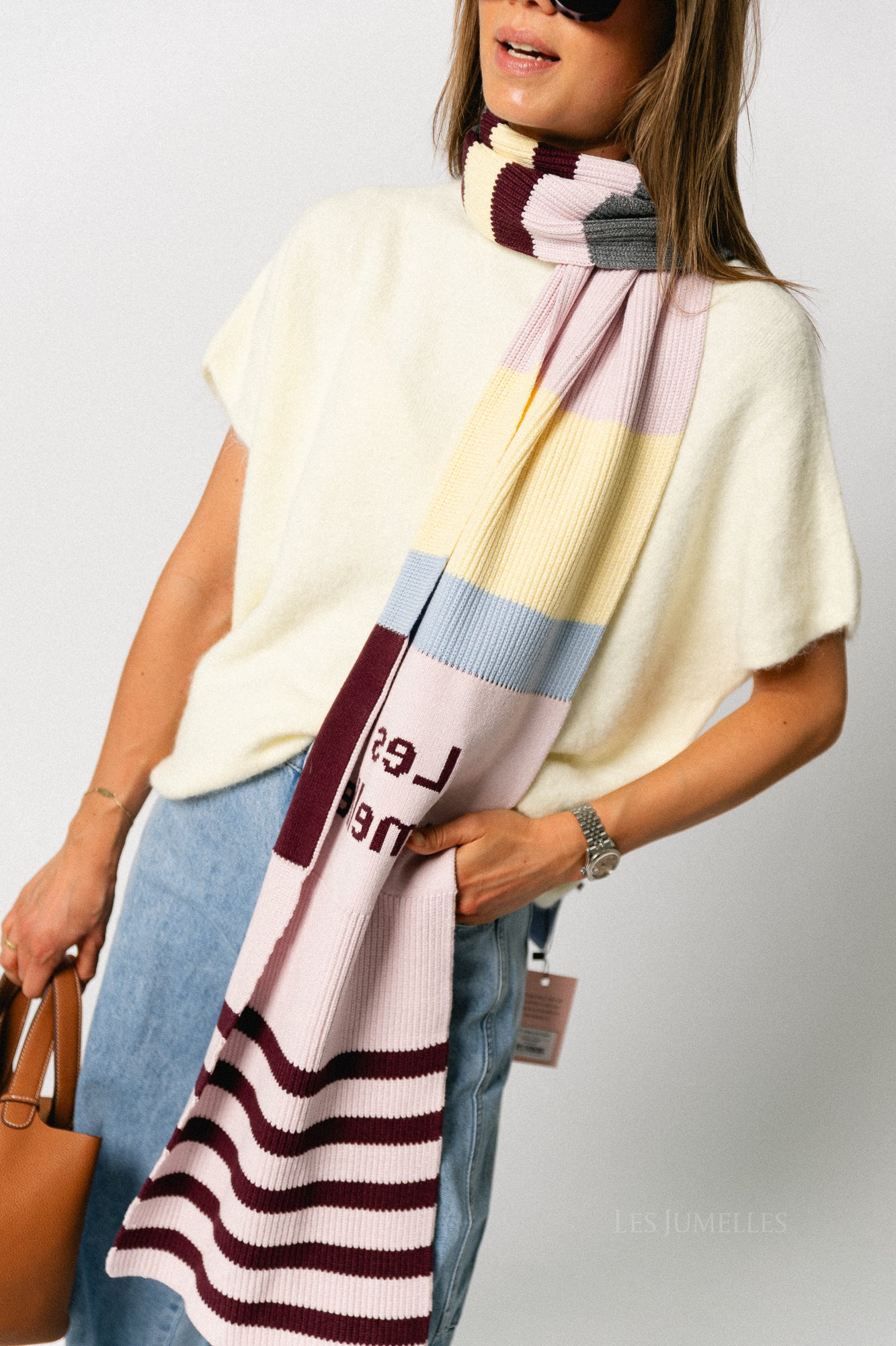 Les Jumelles scarf multicolor