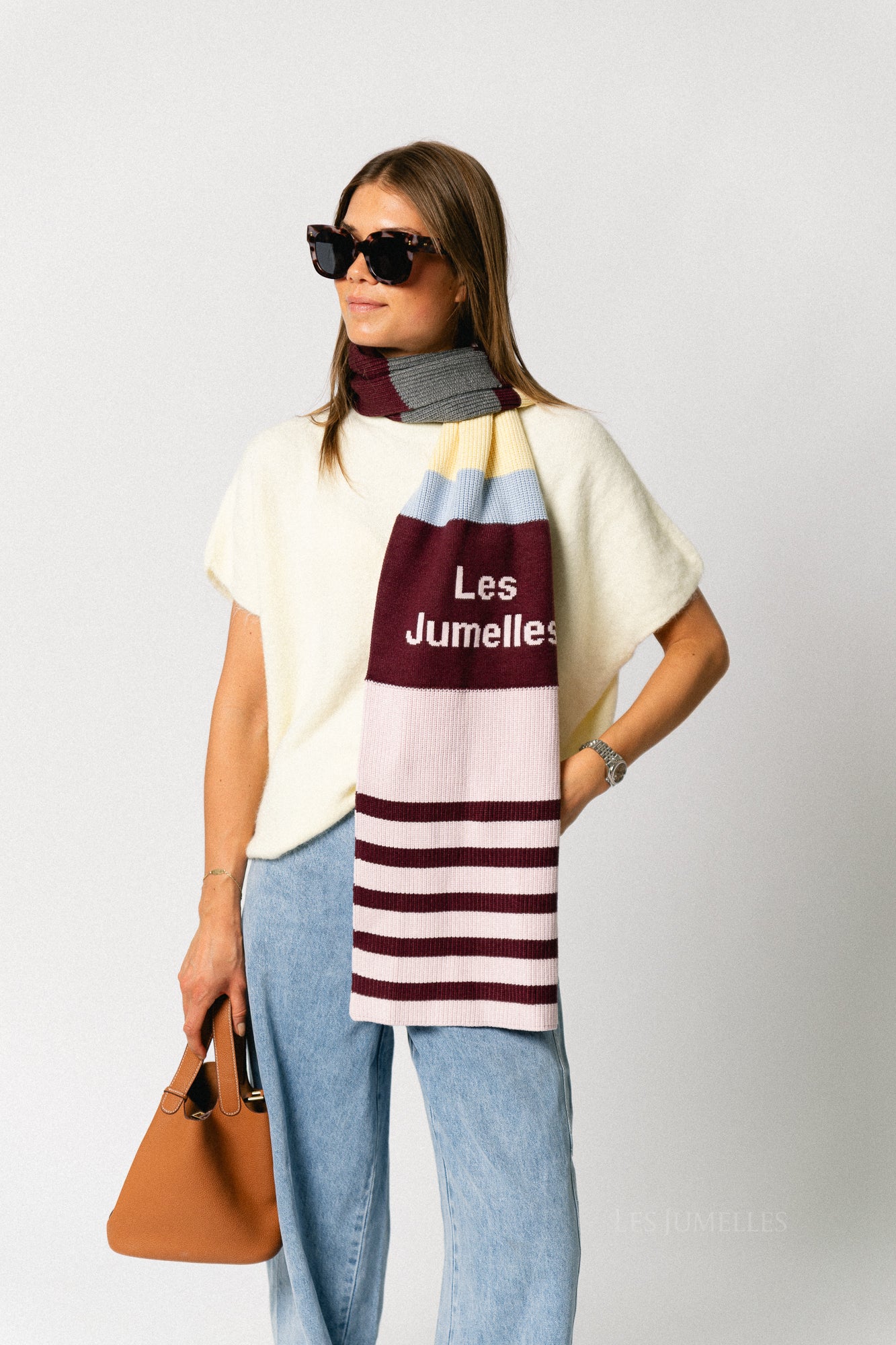 Les Jumelles scarf multicolor