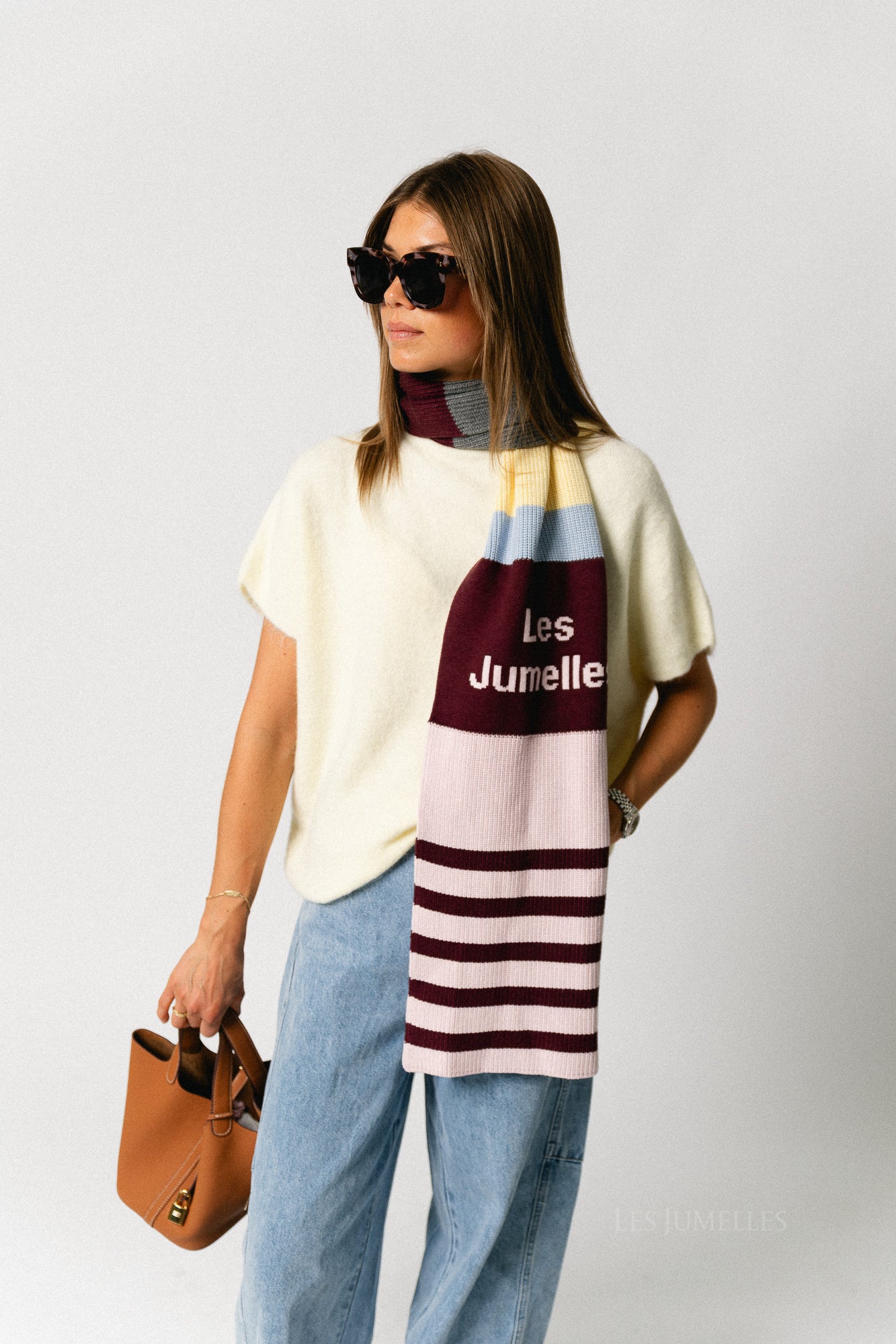 Les Jumelles scarf multicolor