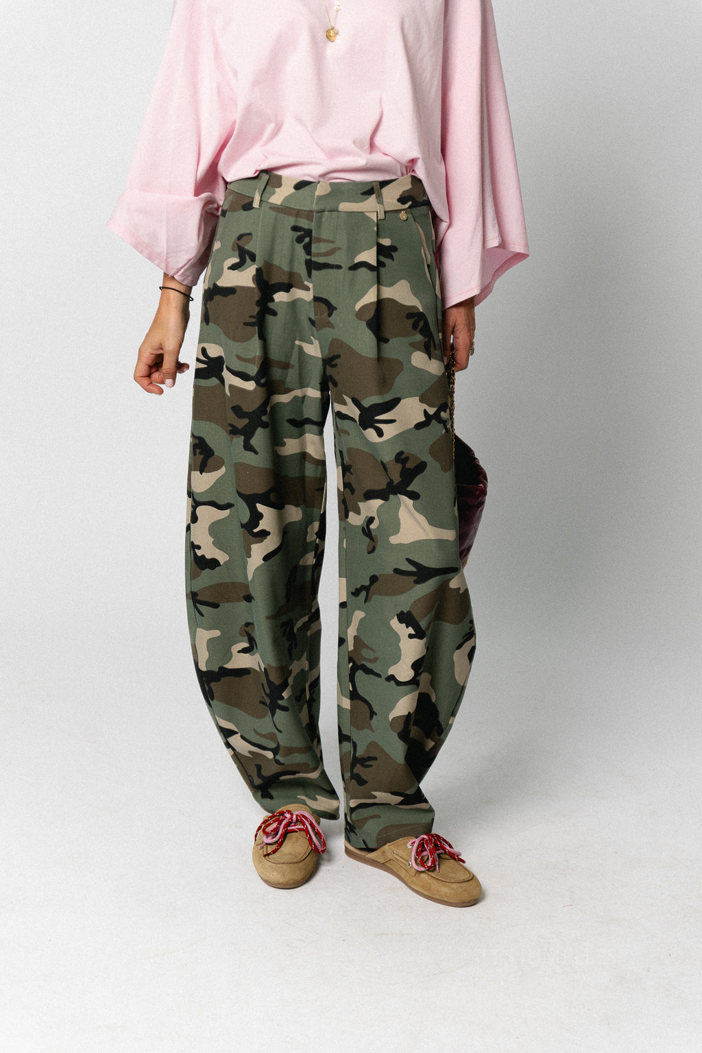 Nina pants camouflage print