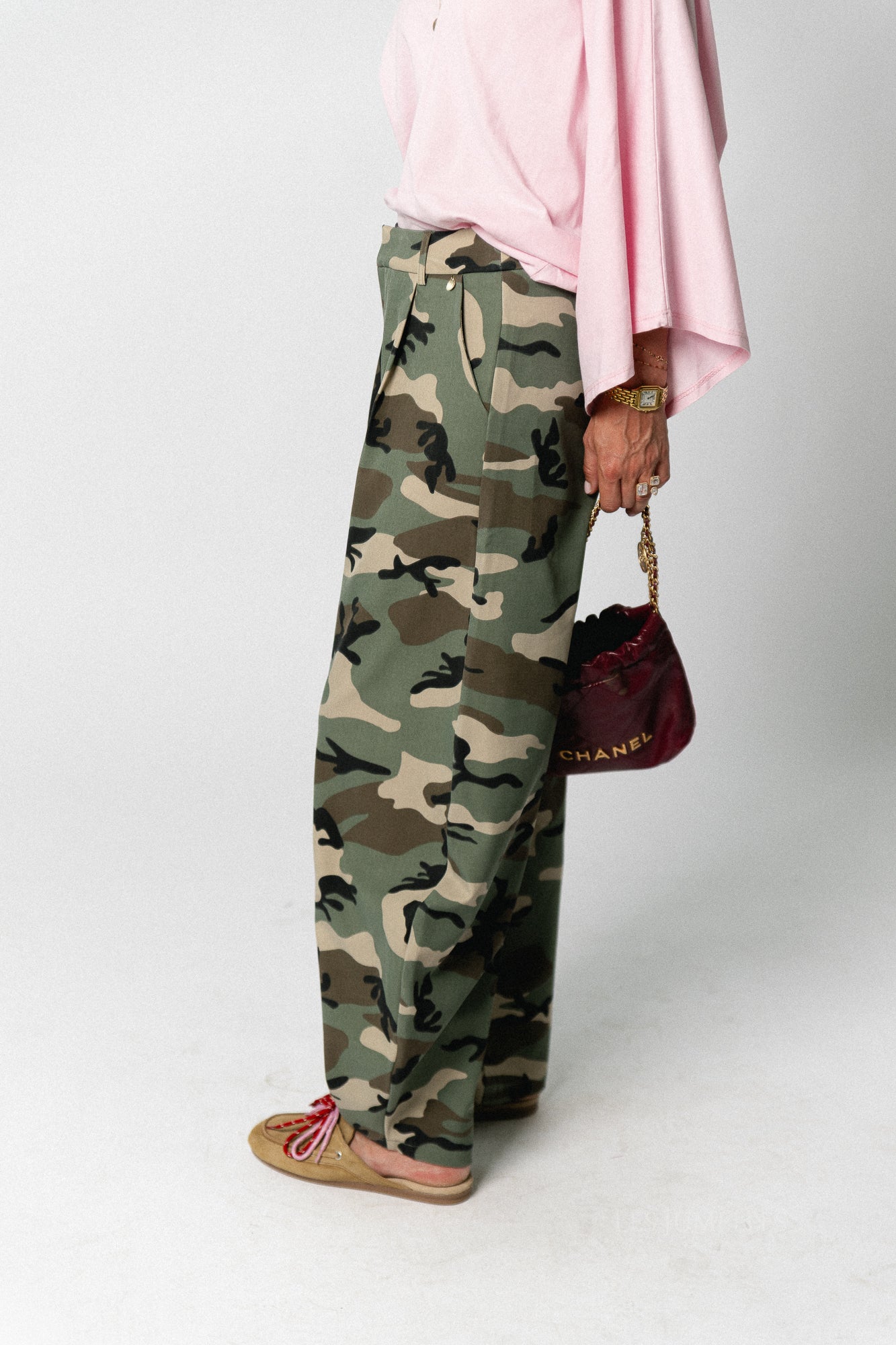 Nina pants camouflage print
