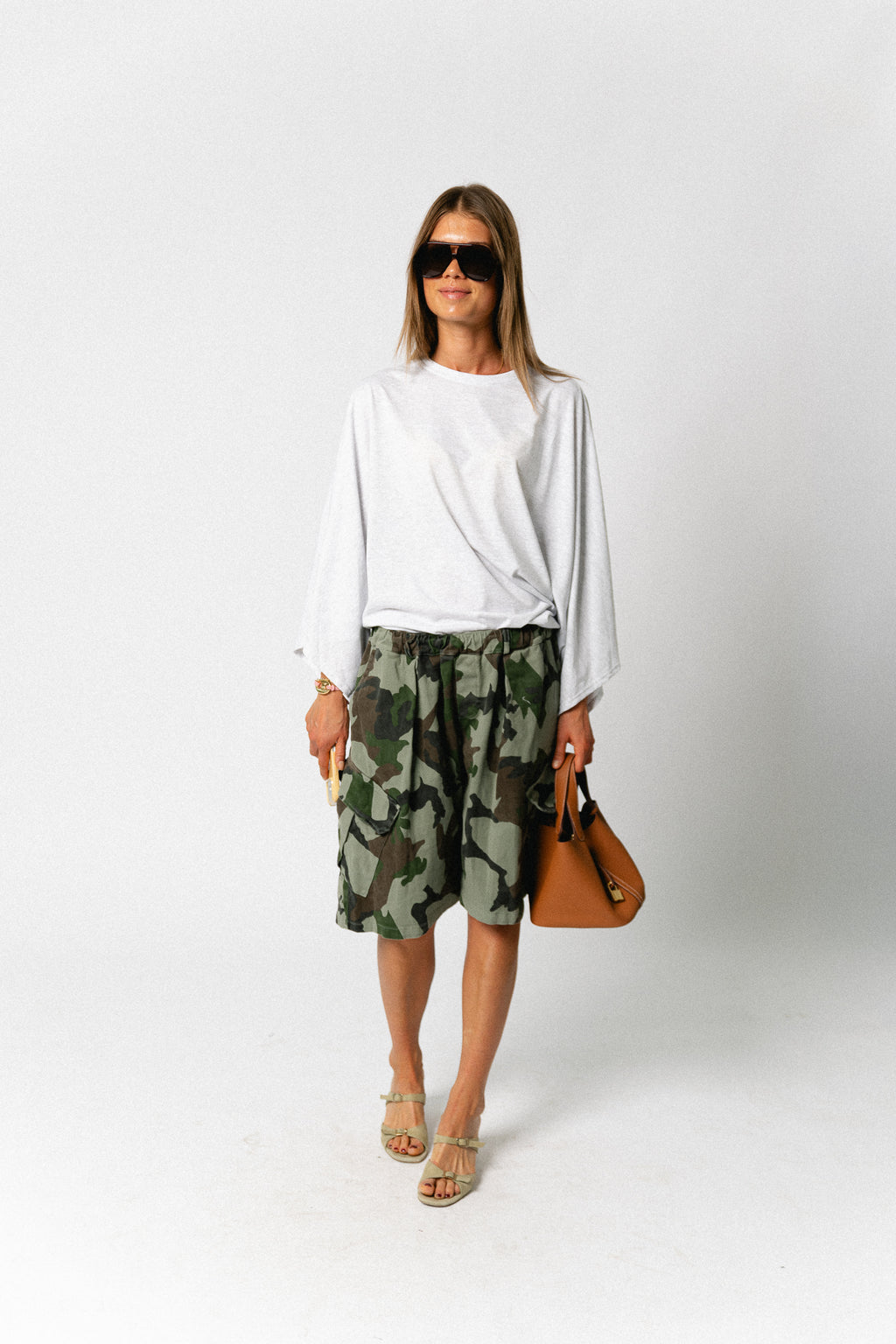 Blair bermuda camouflage print