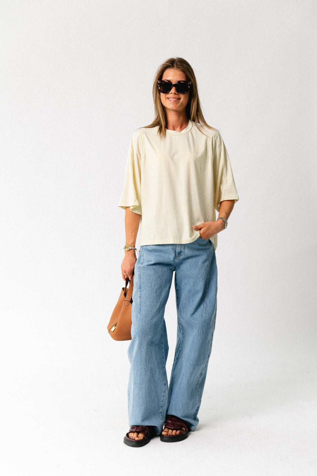 Alice T-shirt butter yellow