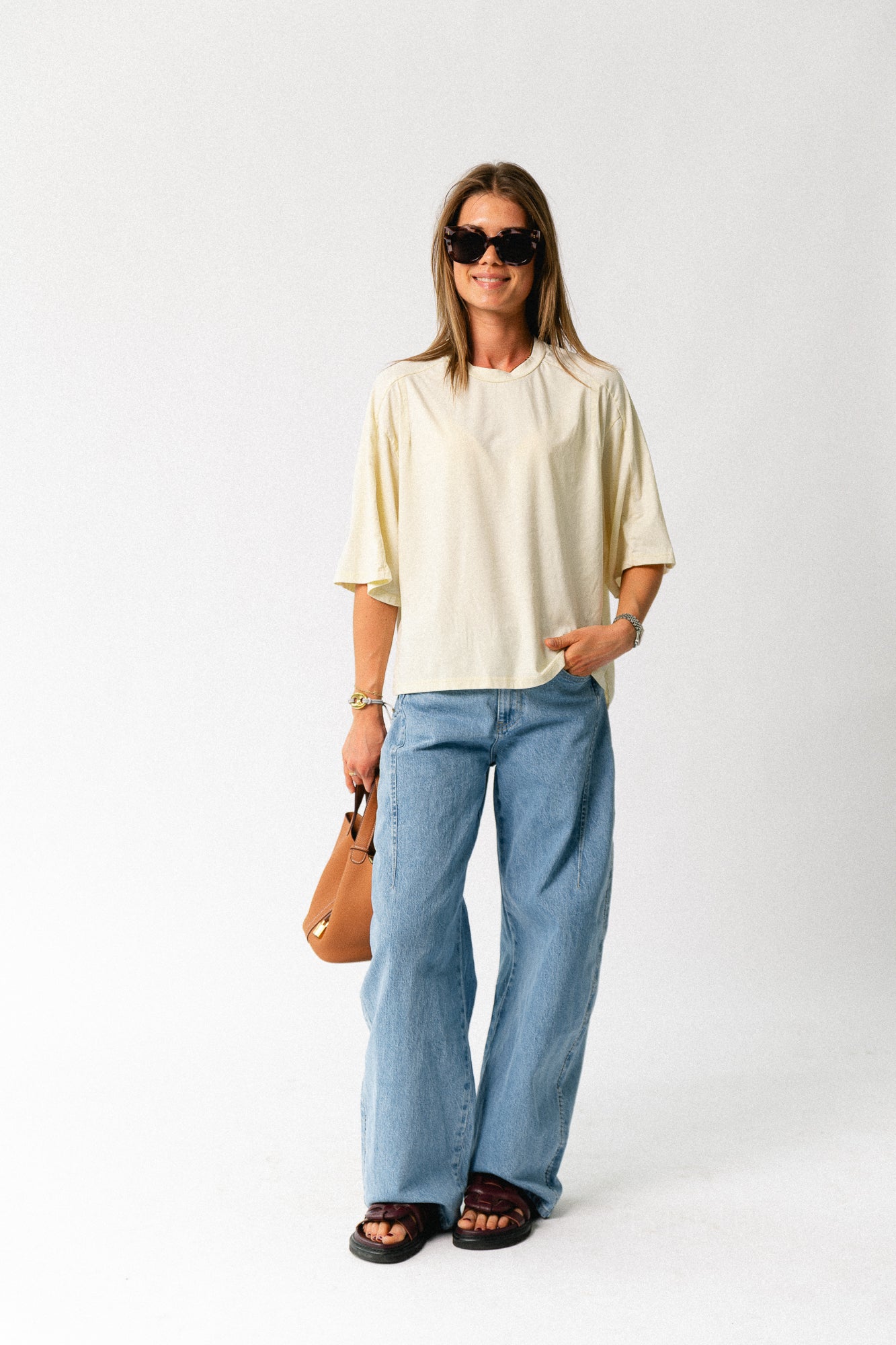Alice T-shirt butter yellow