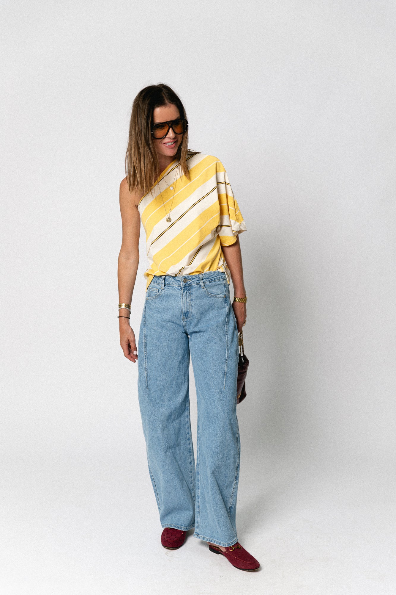 Babette barrel jeans blue