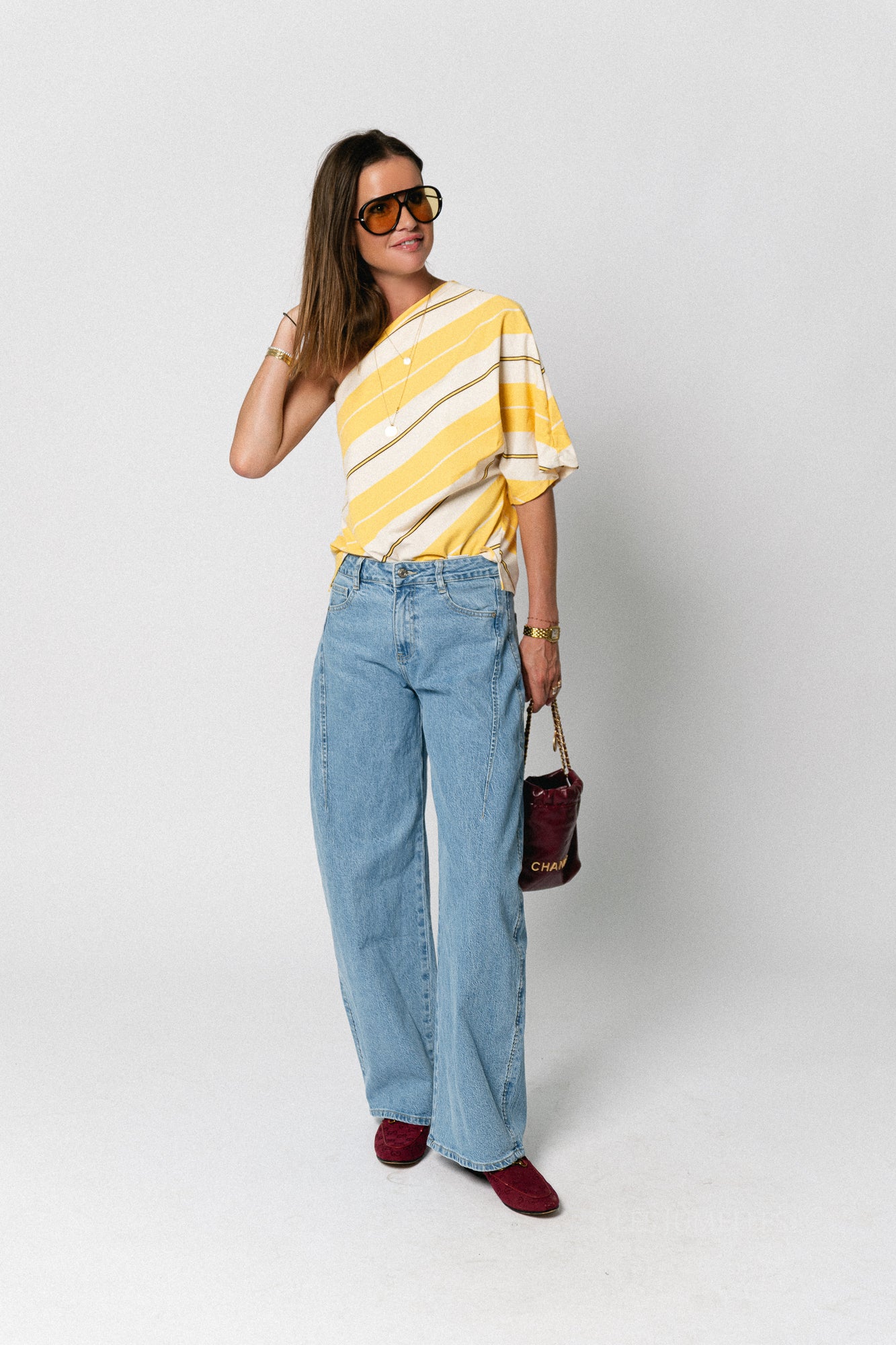 Babette barrel jeans blue