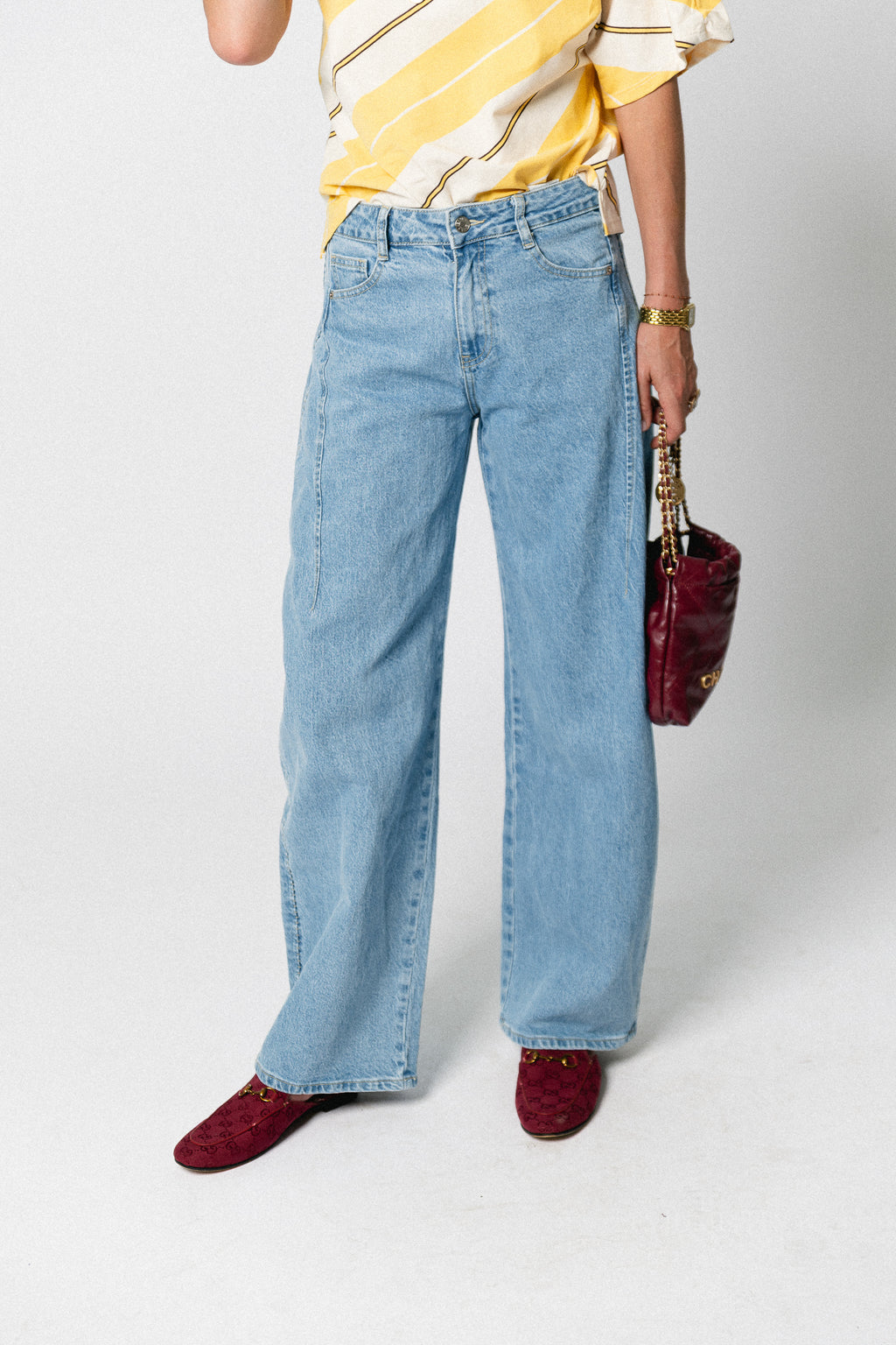 Babette barrel jeans blue