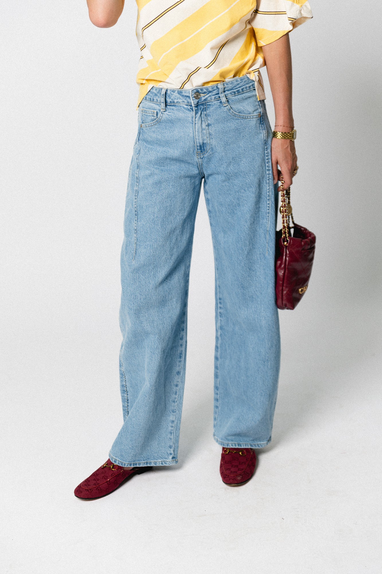 Babette barrel jeans blue