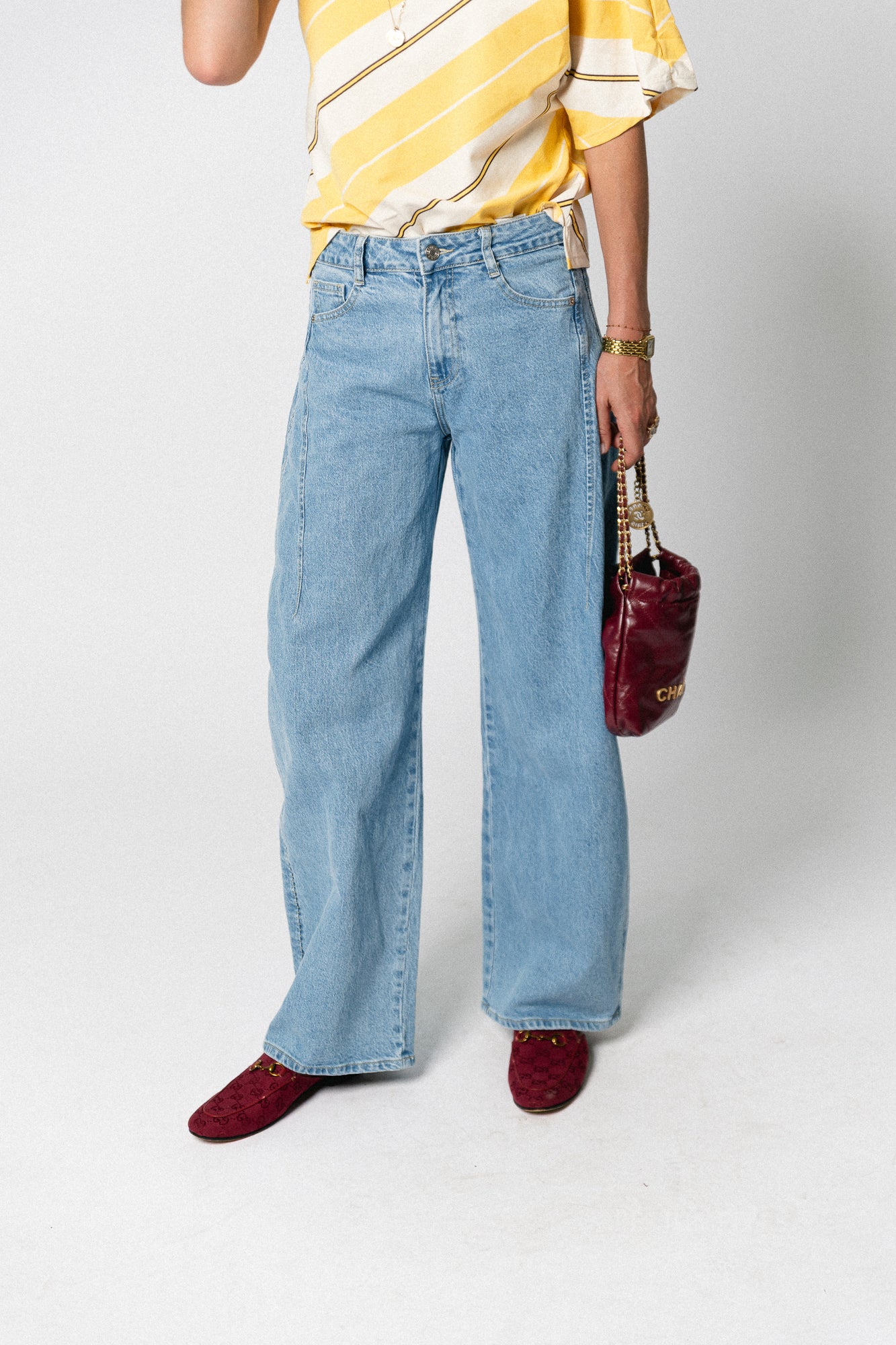 Babette barrel jeans blue