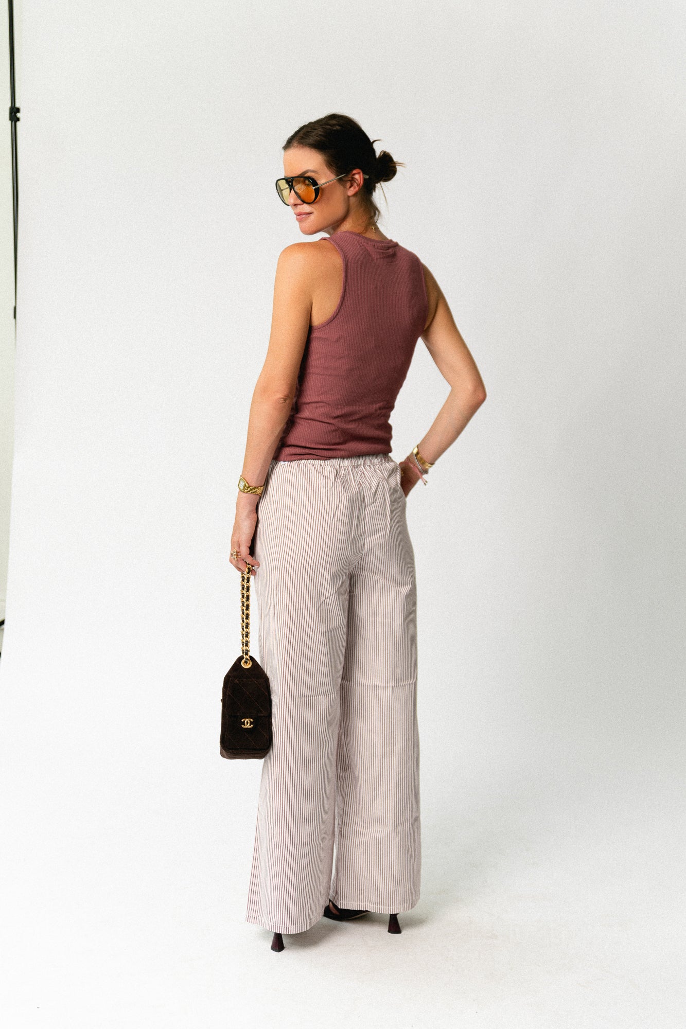 OBJEtsy MW striped pant cloud dancer