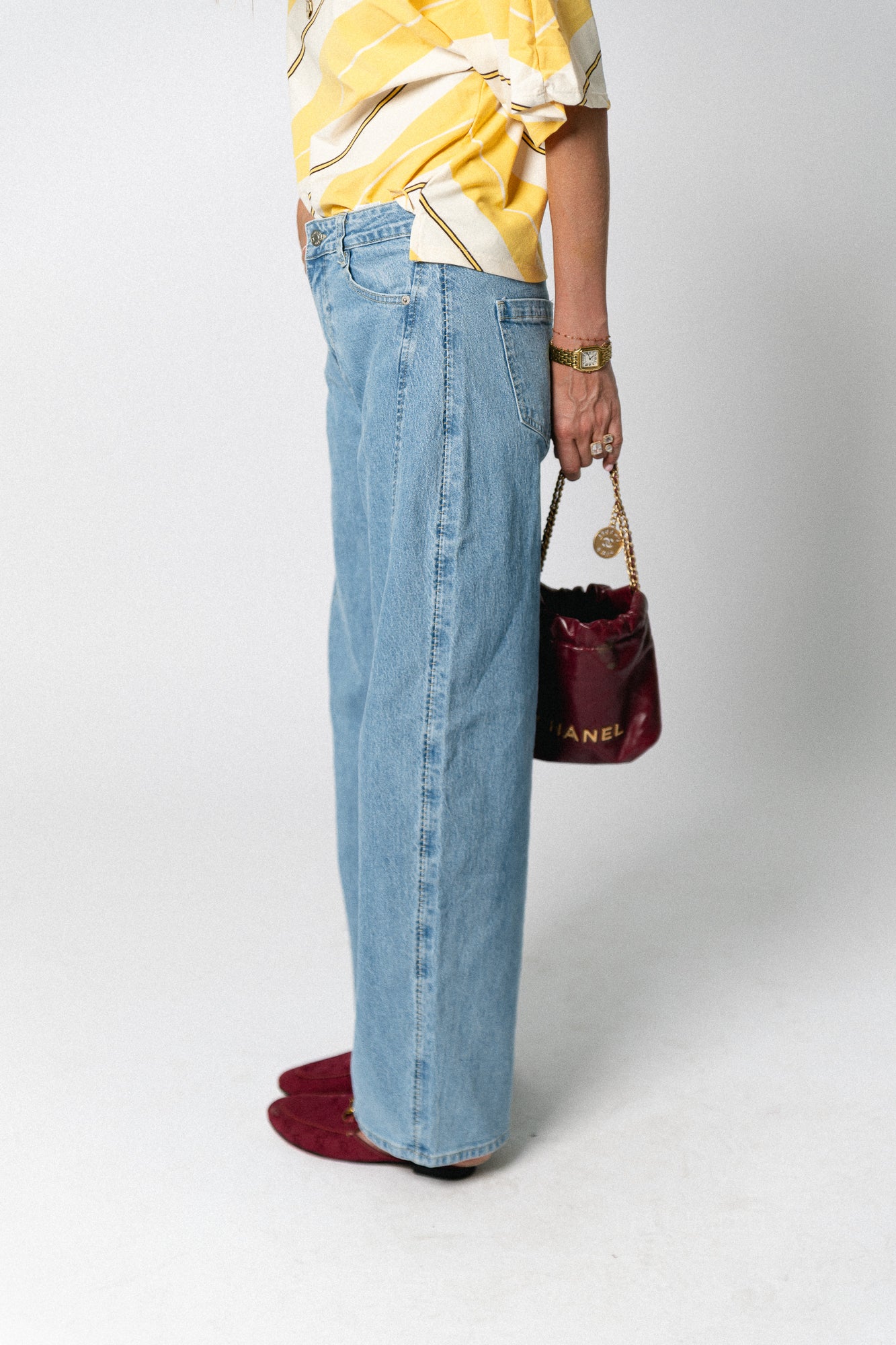 Babette barrel jeans blue