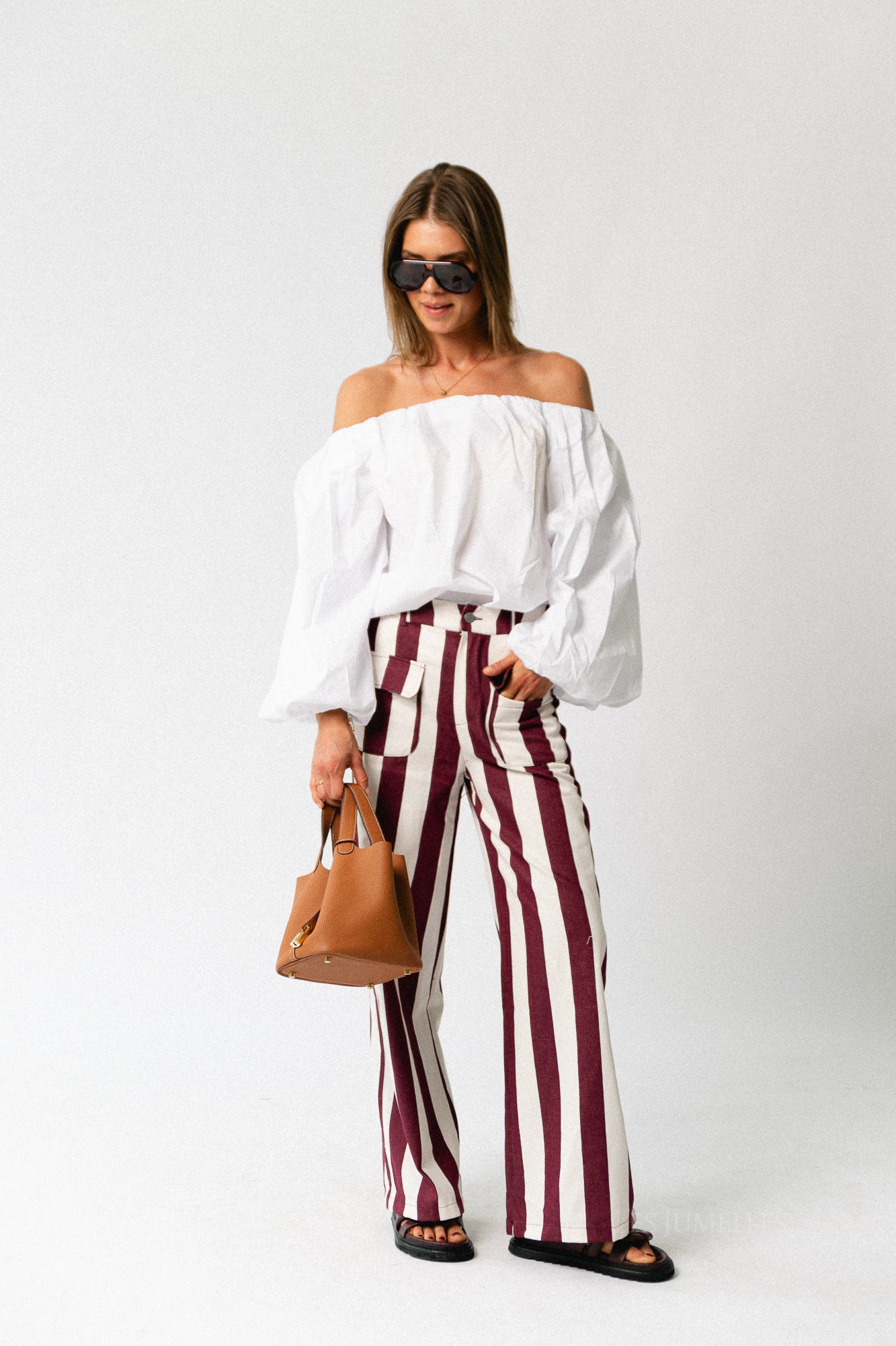 Fran off shoulder blouse wit