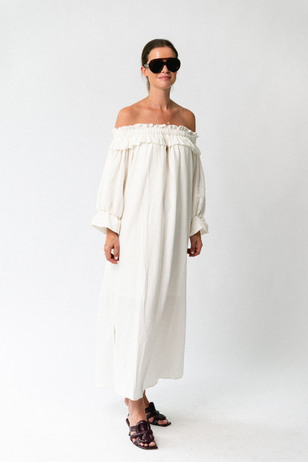 Josephine dress ecru