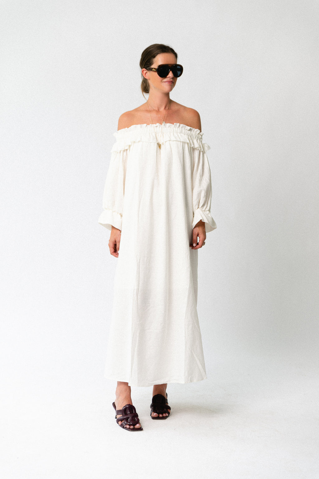 Josephine dress ecru
