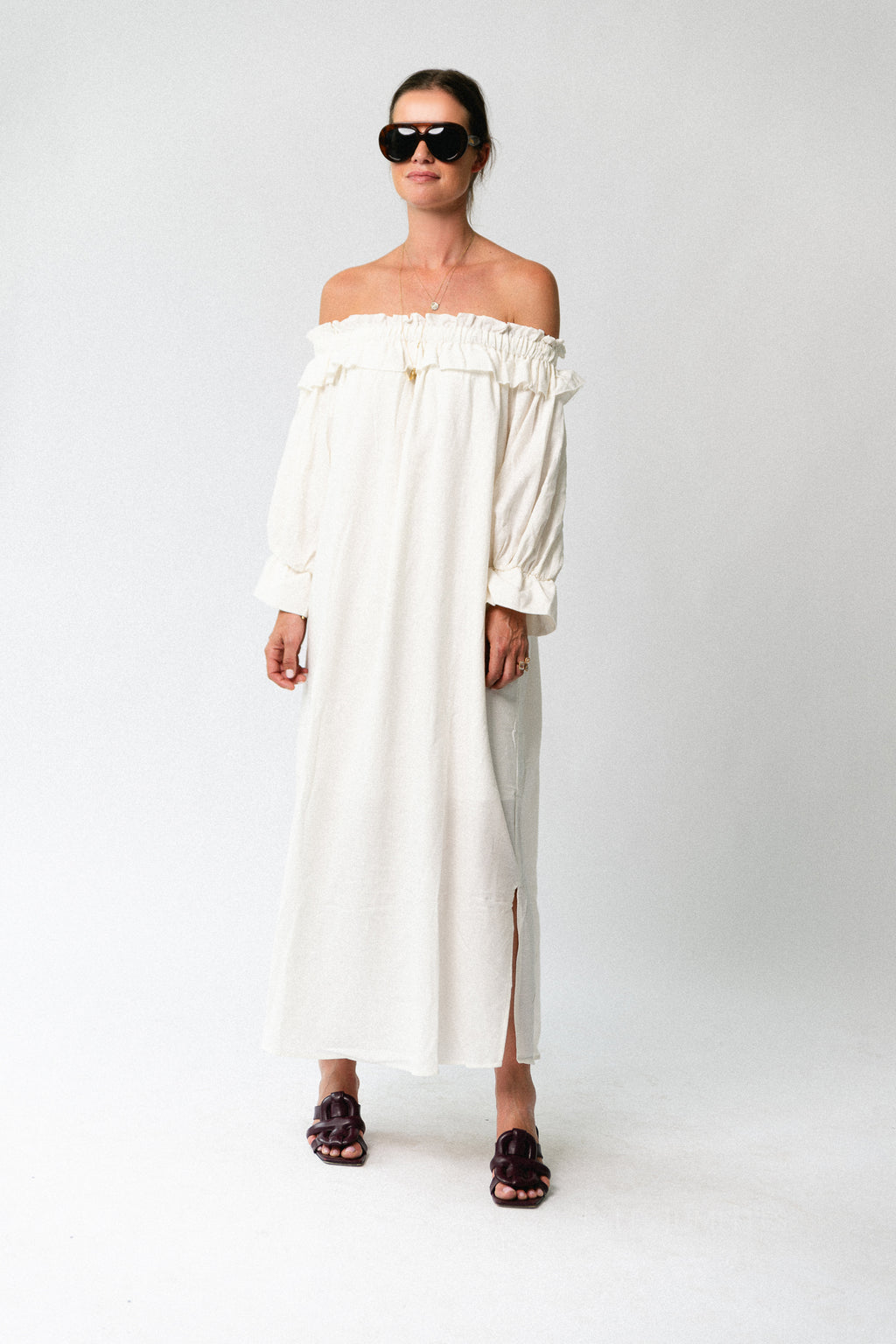 Josephine dress ecru