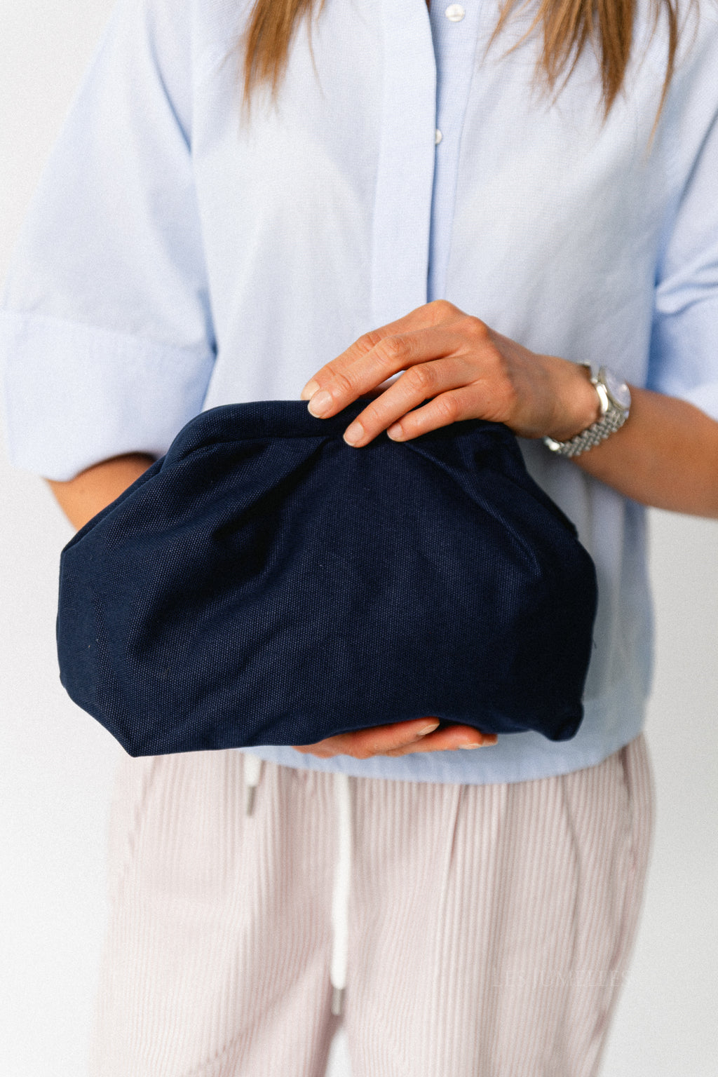 Les Jumelles toiletry bag navy