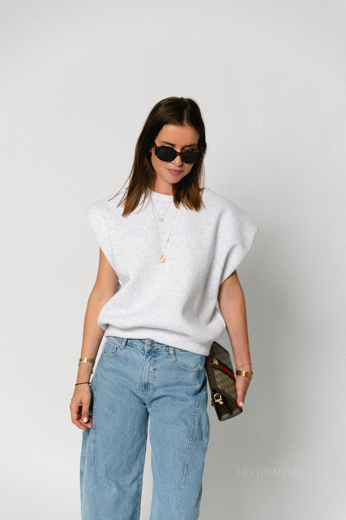Skylar SL sweater light grey melange