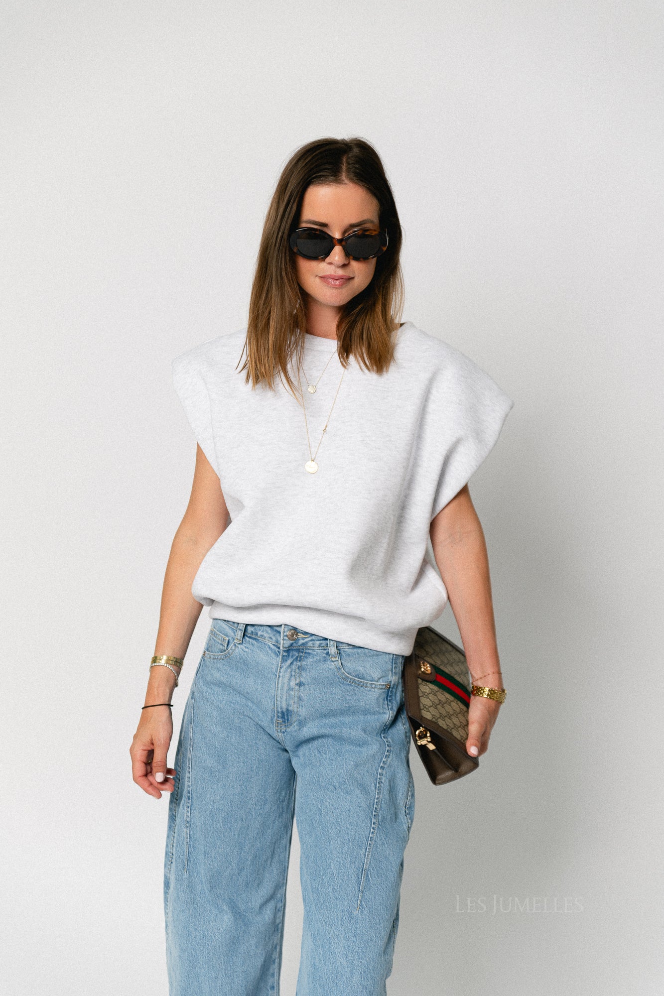 Skylar SL sweater light grey melange