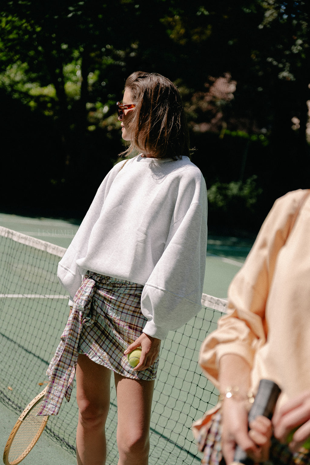Pull Anke gris clair