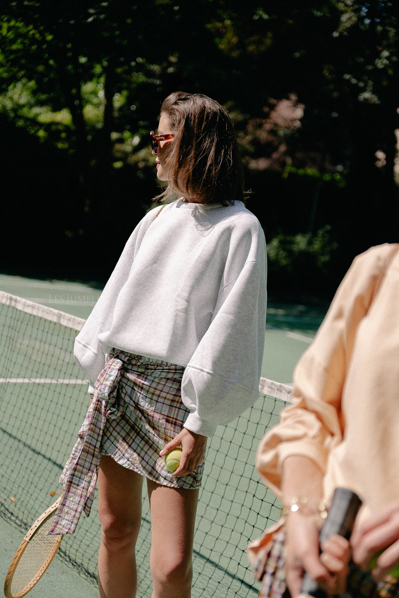 Pull Anke gris clair