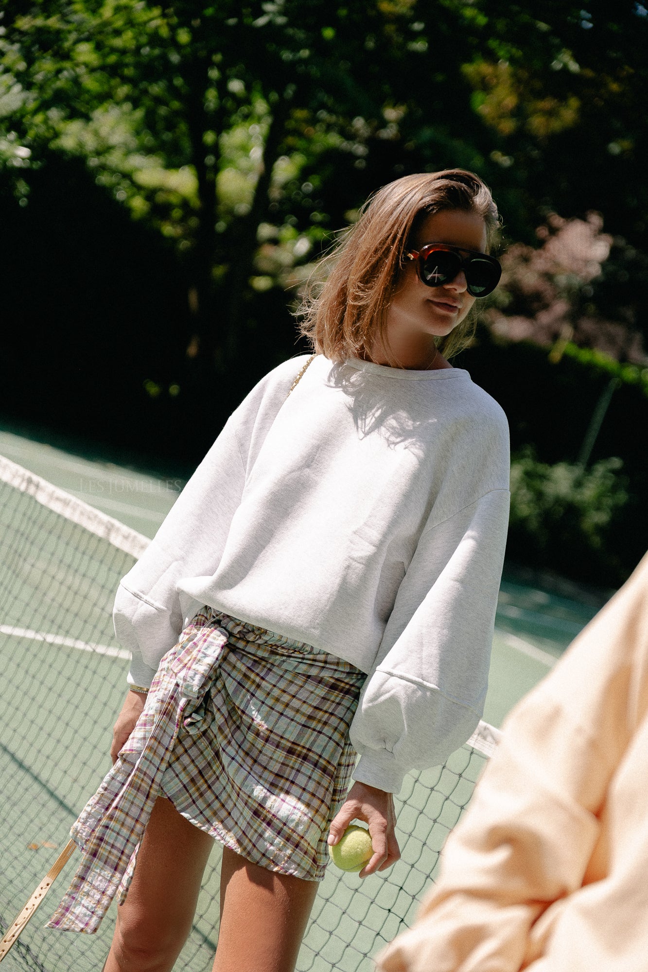 Pull Anke gris clair