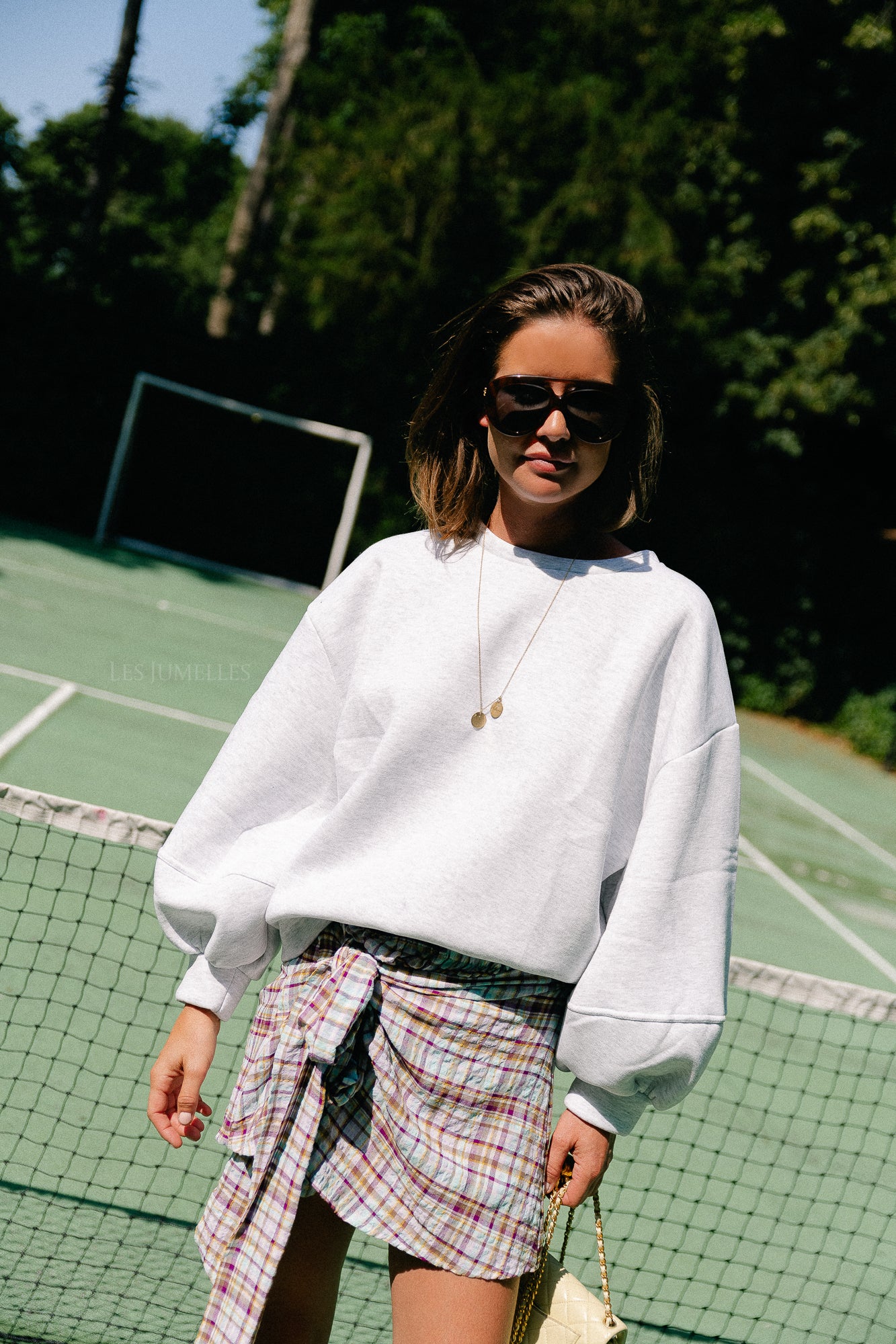 Pull Anke gris clair