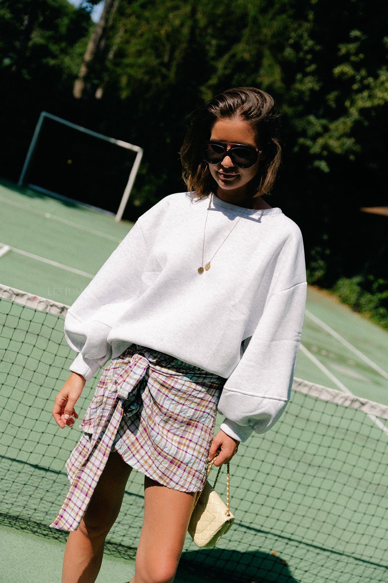Pull Anke gris clair