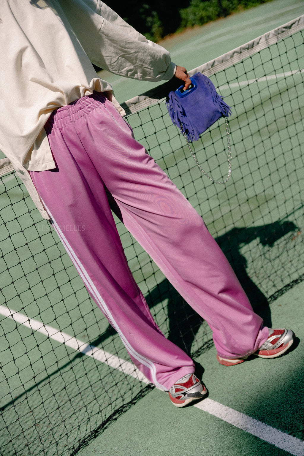 Isla track pants crocus