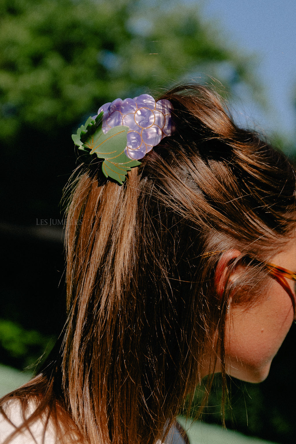 Grapes hair clip