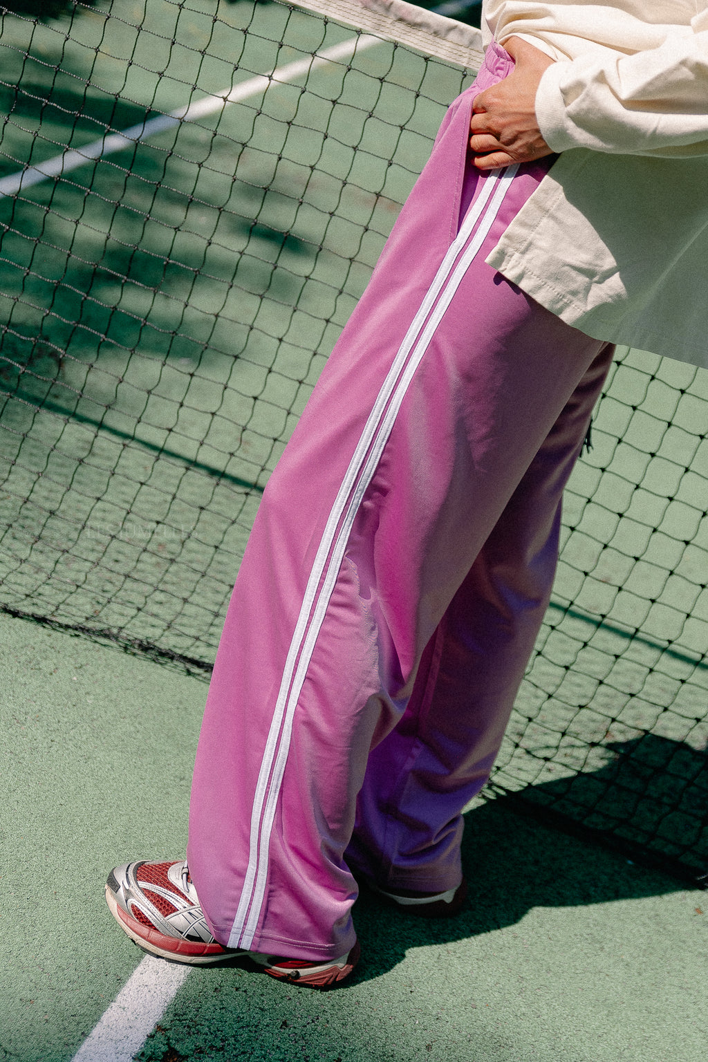 Isla track pants crocus