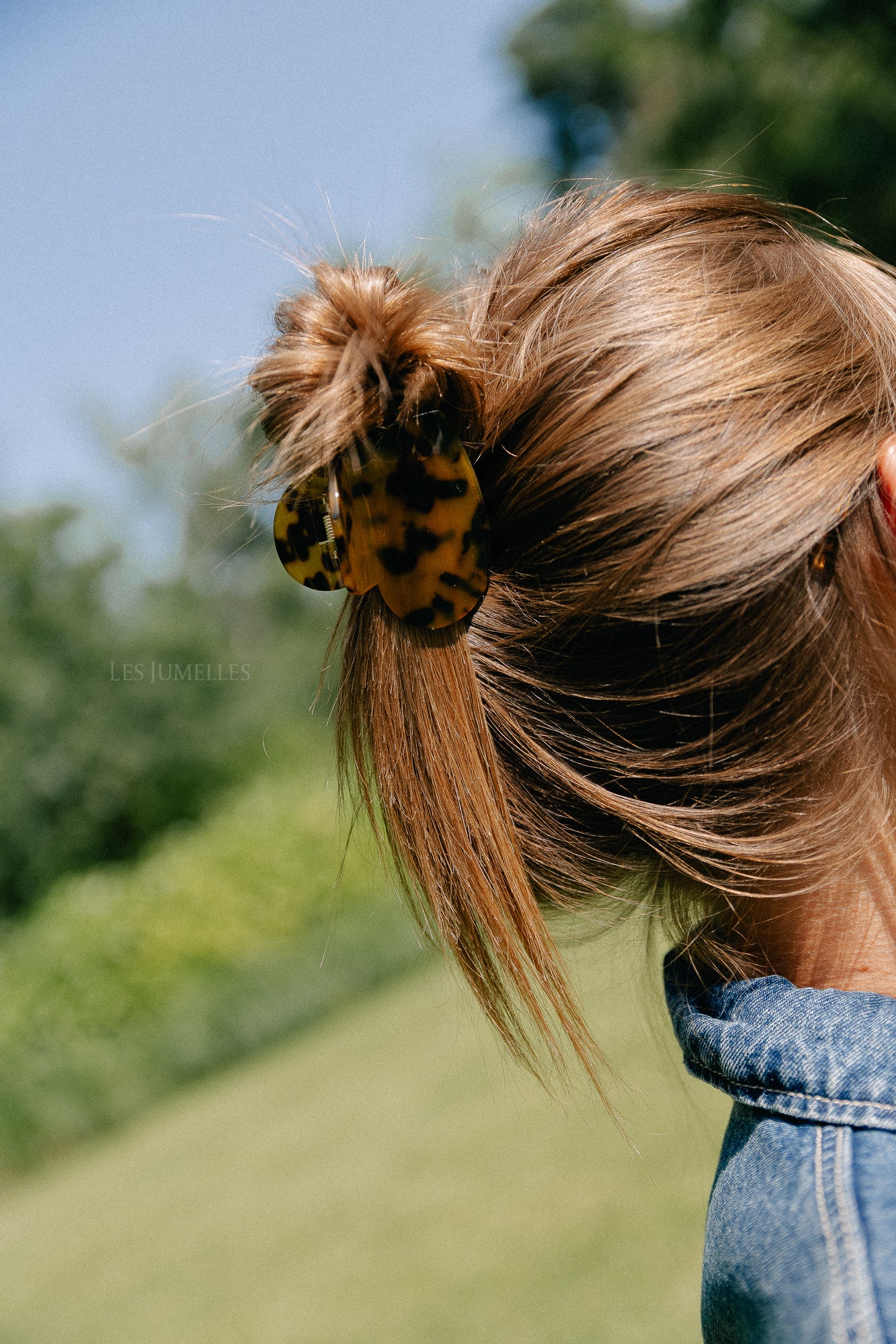 Heart hair clip