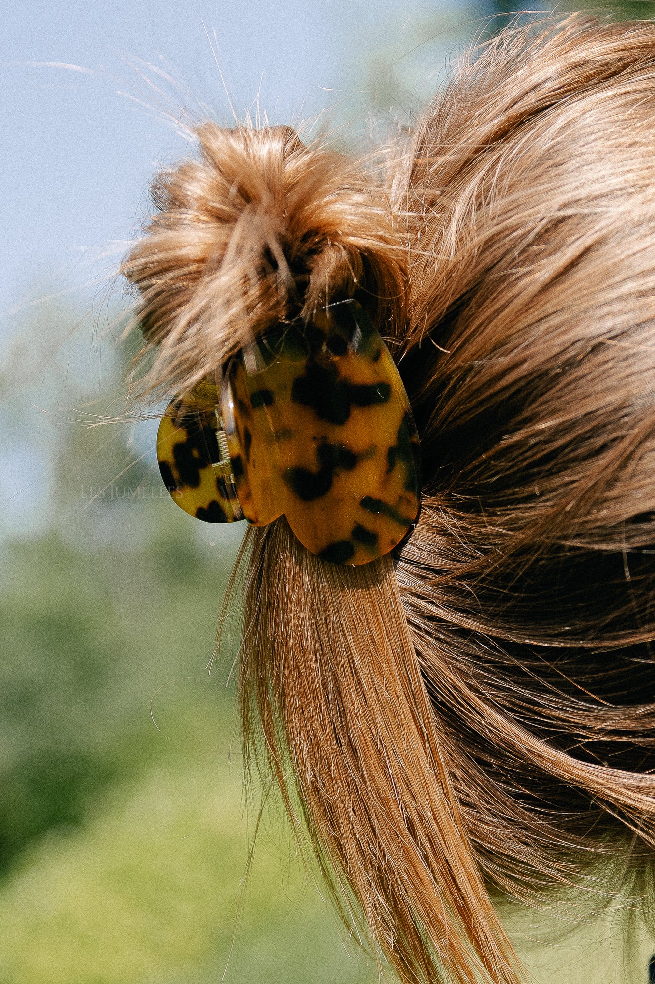 Heart hair clip