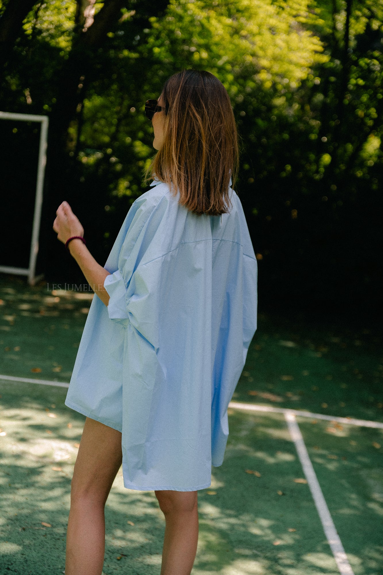 Cara SS blouse light blue