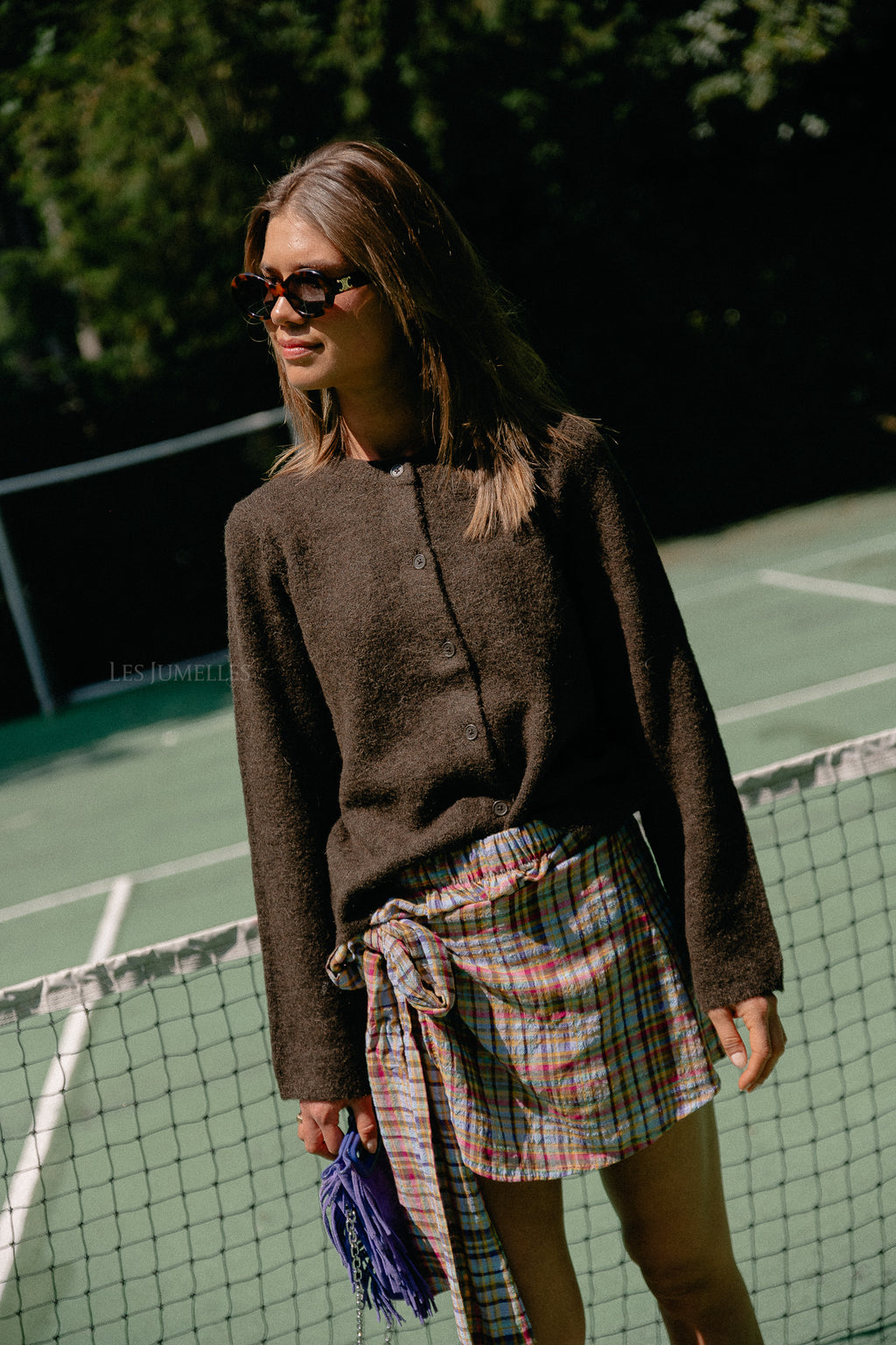 SLFLulu LS knit cardigan delicioso