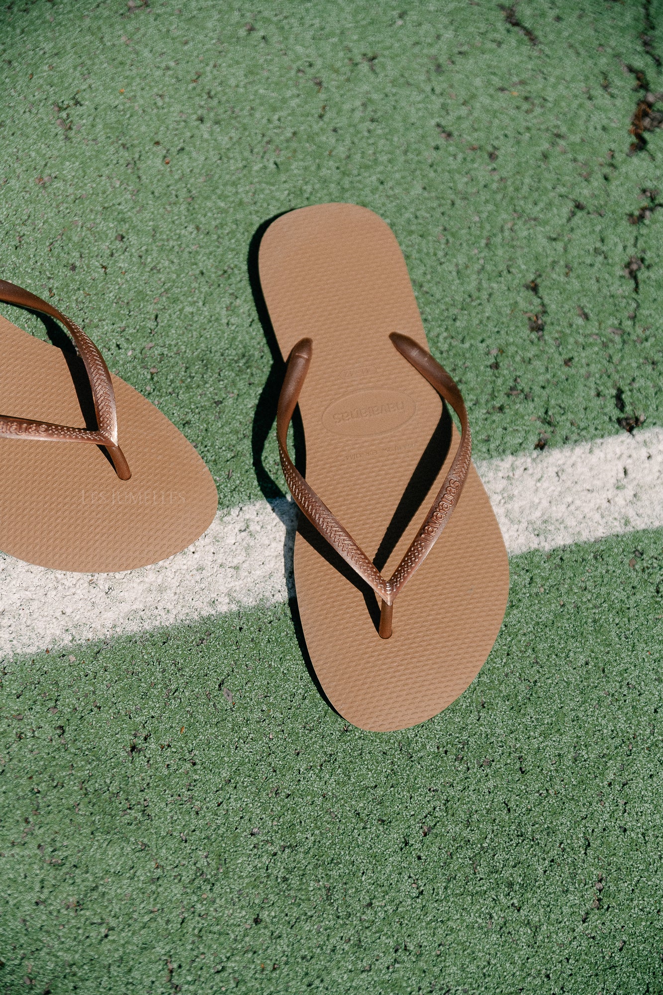 Havaianas slim fit rose gold