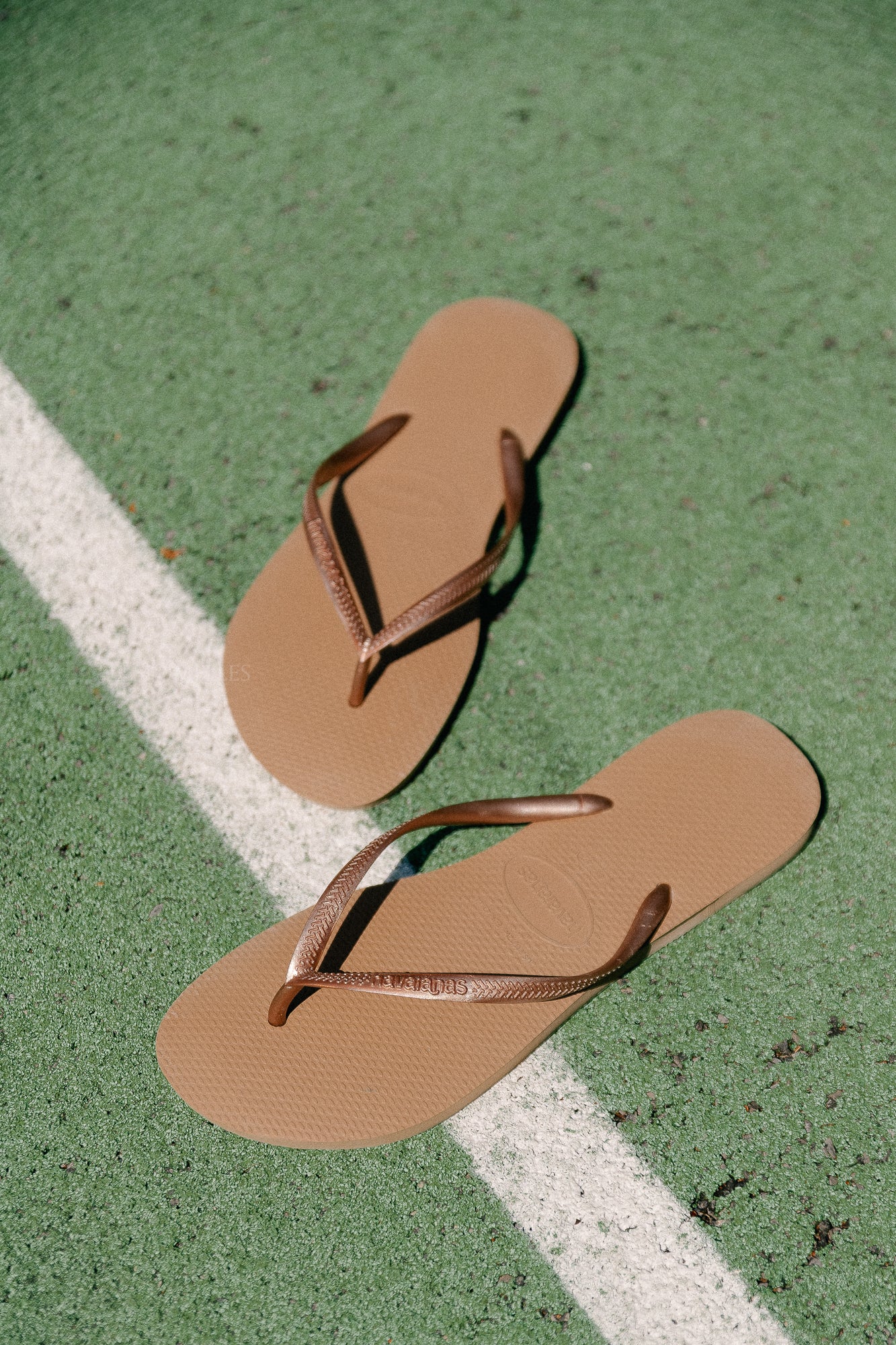 Havaianas slim fit rose gold