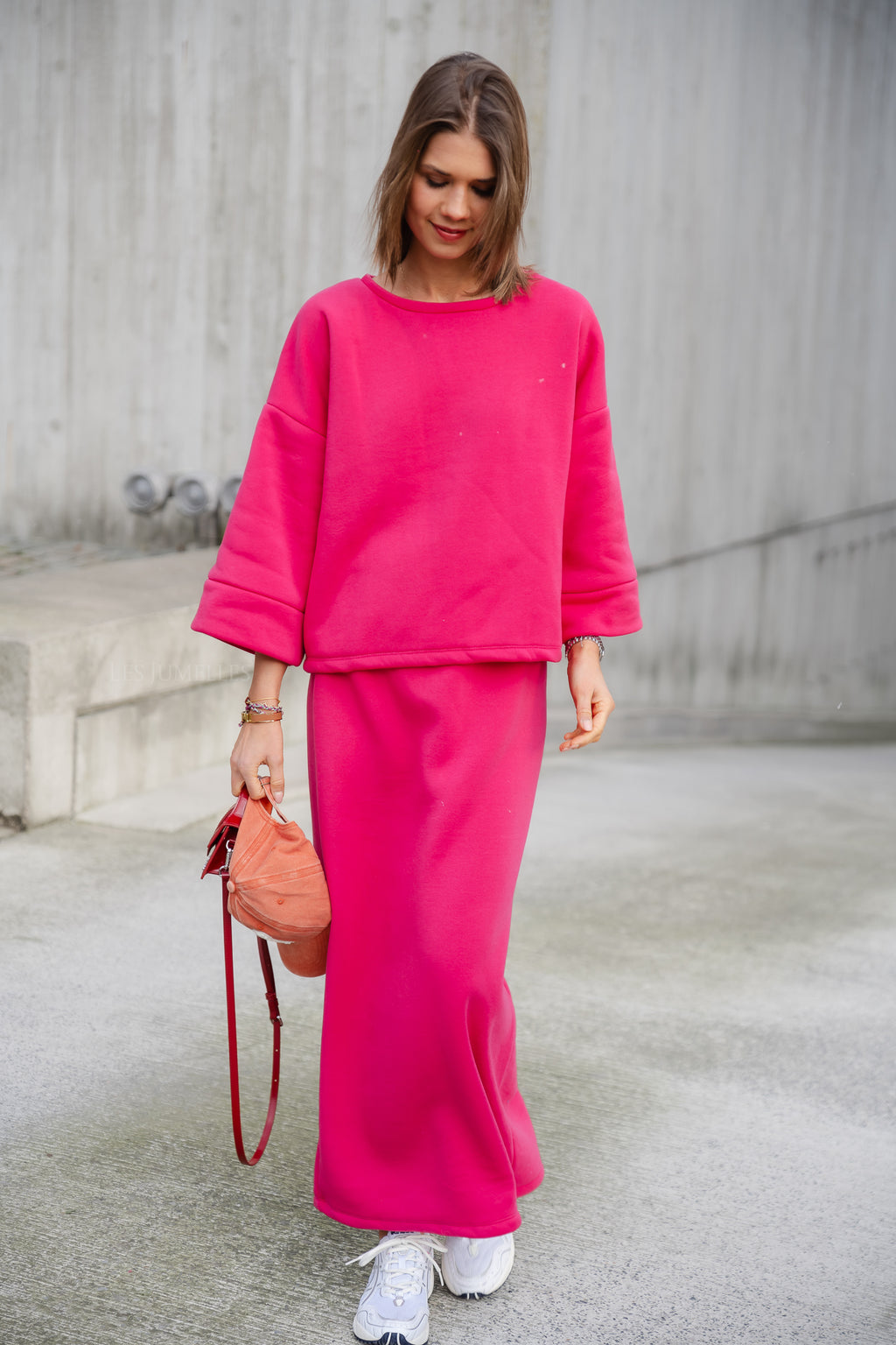 Annisa set fuchsia