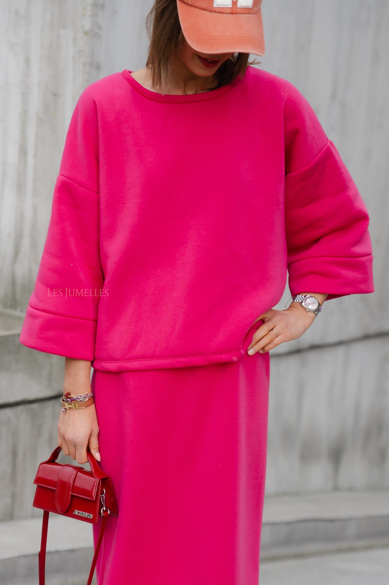 Annisa set fuchsia
