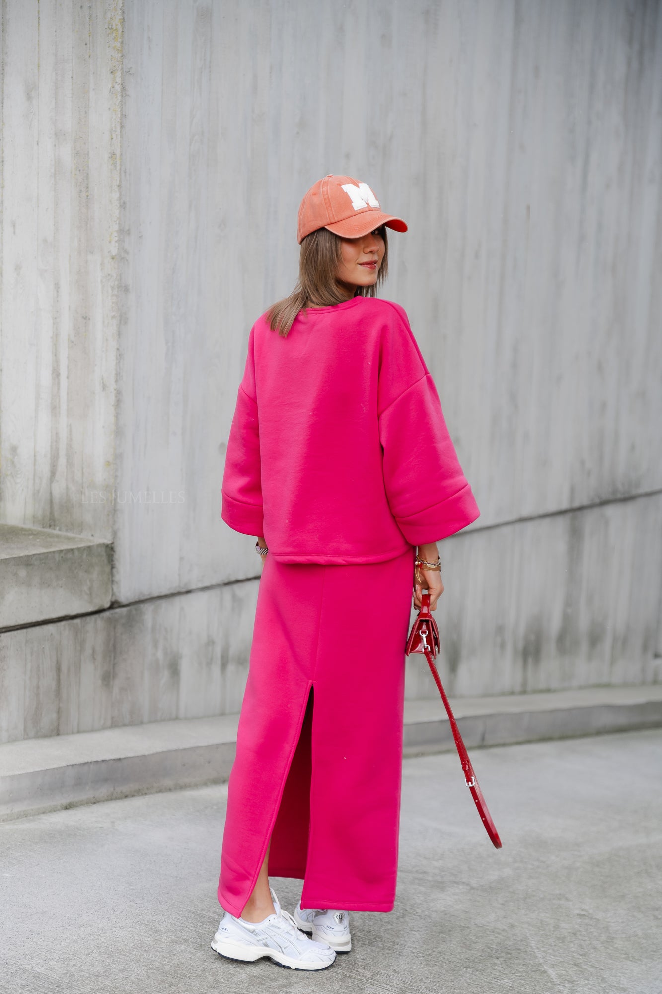 Annisa set fuchsia