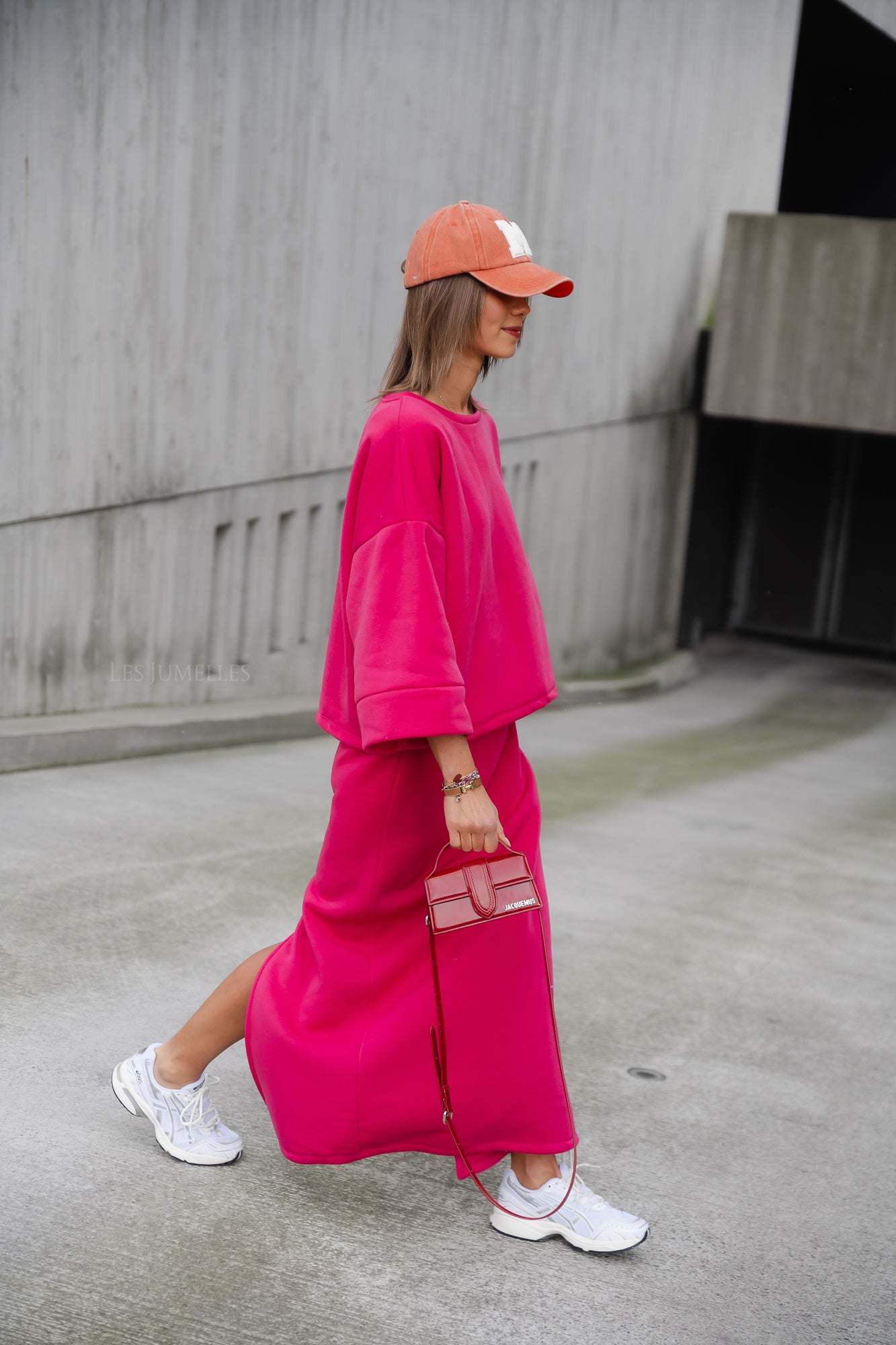 Annisa set fuchsia