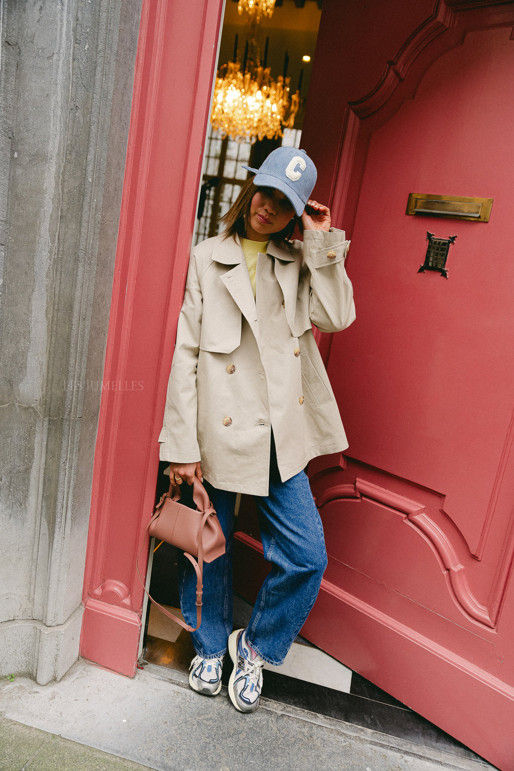 YASVenice LS trenchcoat beige