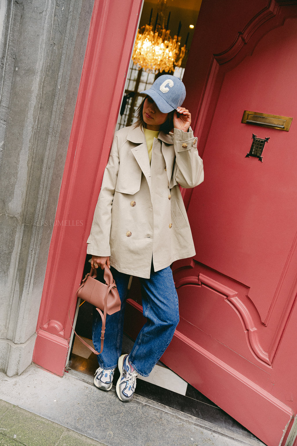 YASVenice LS trenchcoat beige