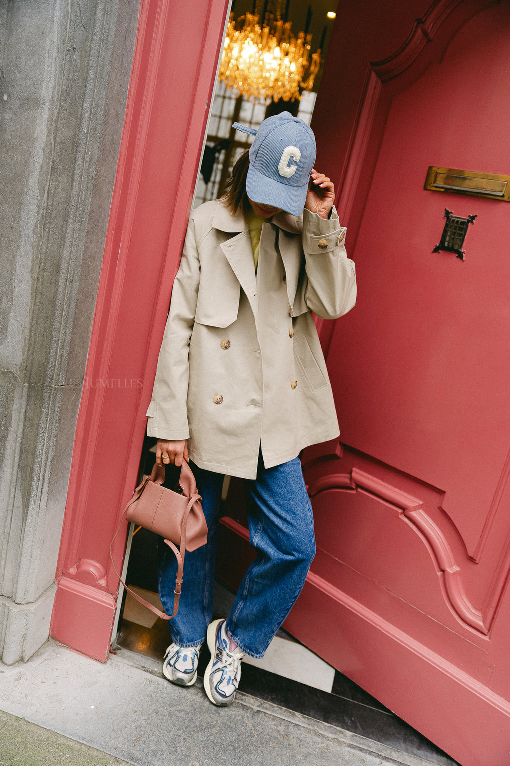 YASVenice LS trenchcoat beige