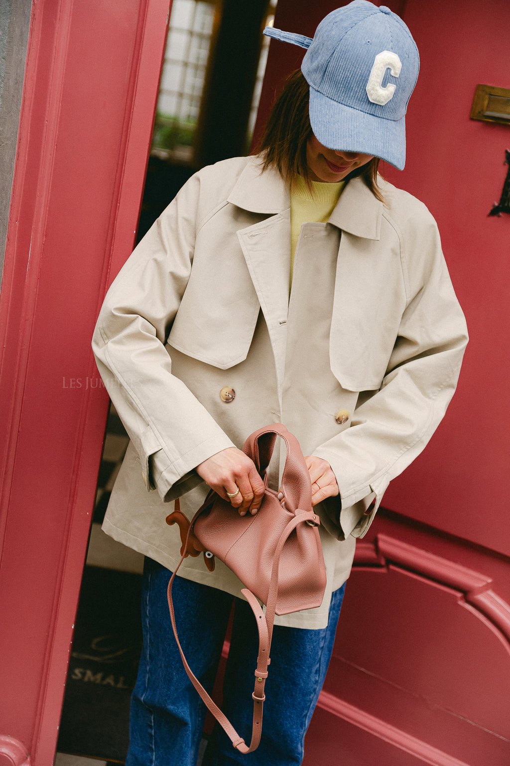 YASVenice LS trenchcoat beige