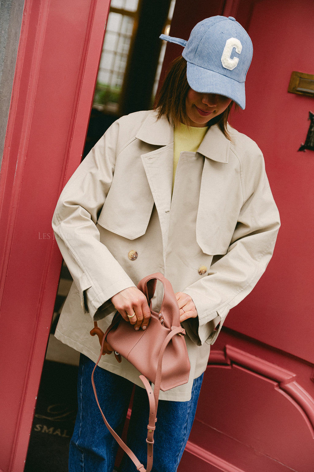 YASVenice LS trenchcoat beige