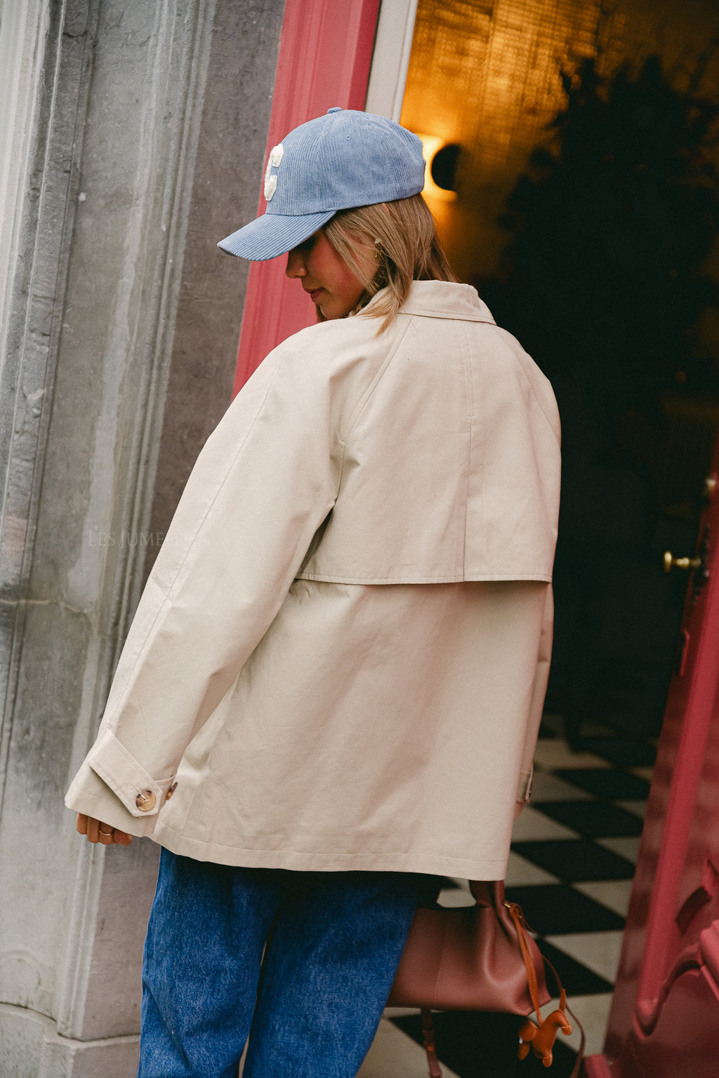 YASVenice LS trenchcoat beige
