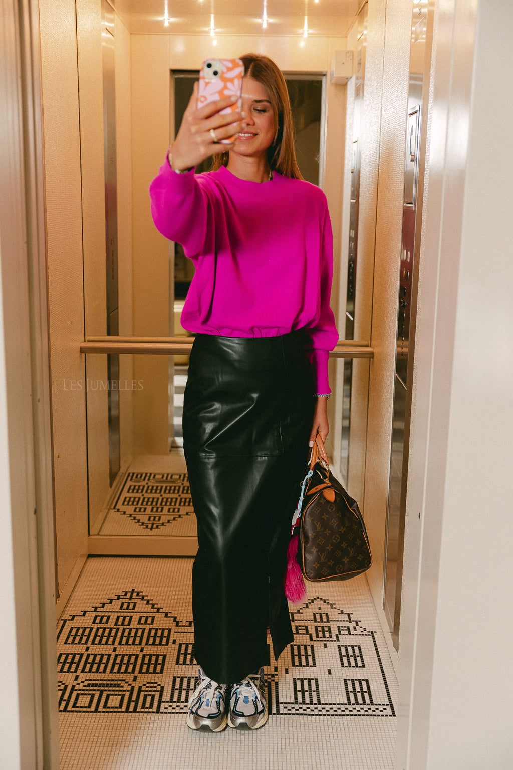 Amelia jumper fuchsia