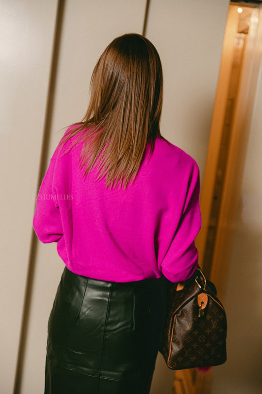 Les Jumelles Amelia jumper fuchsia