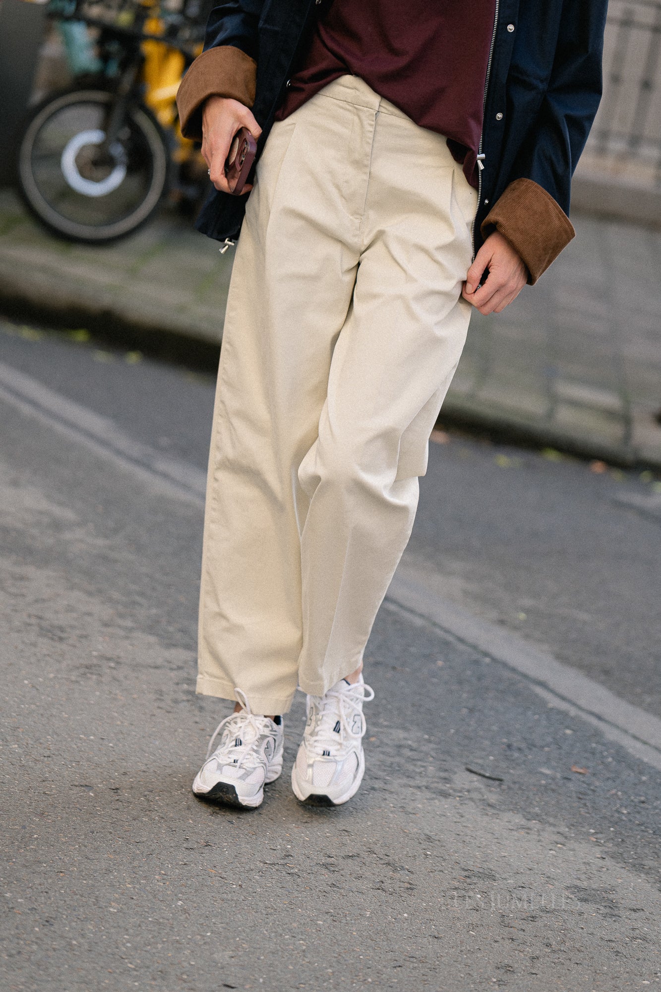 SLFBarrel Mille HW pant noos moonstruck